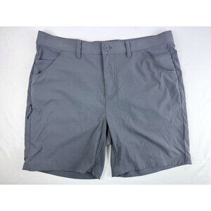 Free Fly Shorts Men's Size 36 utility II shorts chino performance zip pocket Blu